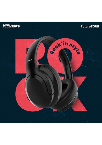 HiFuture FutureTour Bluetooth 5.2 ANC Özellikli Mikrofonlu Kablosuz Kulak Üstü Kulaklık