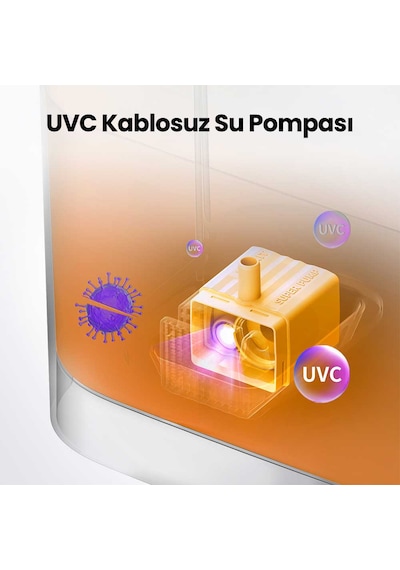 Petkit Eversweet Max 2 Uvc Akıllı Su Pınarı Petkit Türkiye Garantili