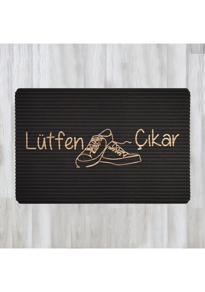 Kapı Önü Paspası Vinil Kaymaz Tabanlı Evaşk069 40 x 60