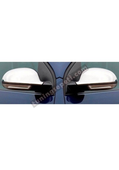 Vw Golf 5 2004 - 2008 Ayna Kapağı Metal Paslanmaz Çelik Krom