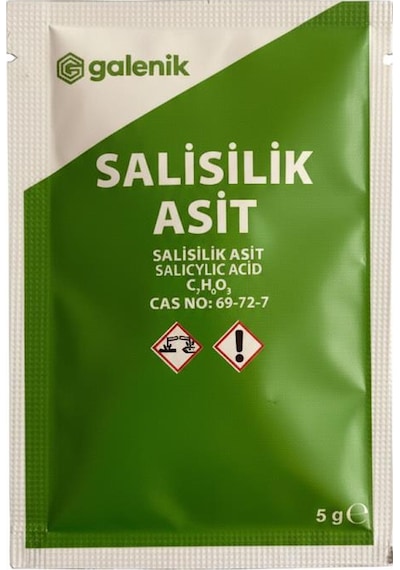 Galenik Salisilik Asit Acıde Salıcylıque 5 Gr