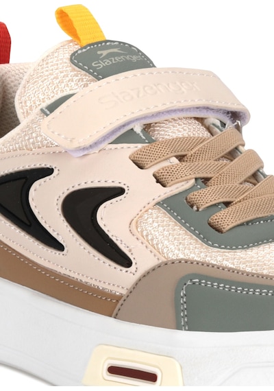 Slazenger Koch P Unisex Çocuk Bej / Yeşil Günlük Spor Ayakkabısı