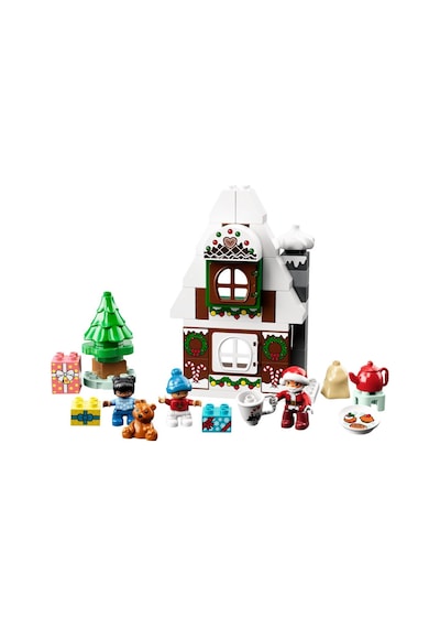 LEGO® Duplo 10976 Noel Baba'nın Zencefilli Kurabiye Evi 50 Parça