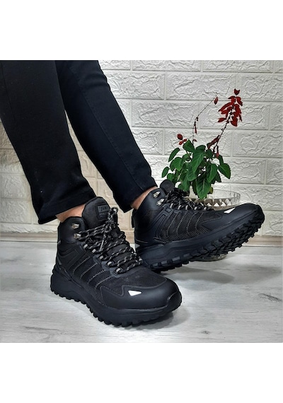 Jump 28680 Siyah Waterproof Kaymaz Taban Erkek Bot 001