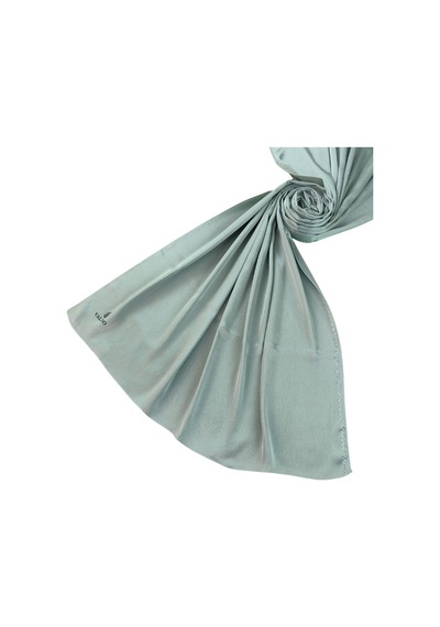Mim Eşarp Mısırlı Eşarpları Taşlı Jan Jan Abiye Şal 75x190 Cm Yeşil