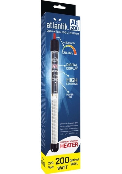 Atlantik Ae-200w Elektronik Akvaryum Isıtıcı