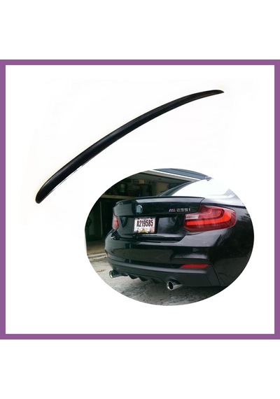 Ren.ga.renk Bagaj Çıtası Universal Spoiler Parlak Siyah 115cm Rengaren