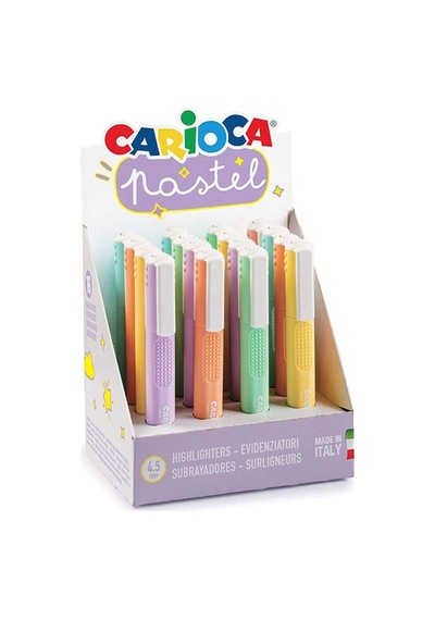 Carioca Pastel İşaretleme Kalemi 16 Lı Stand 43035 Çok Renkli