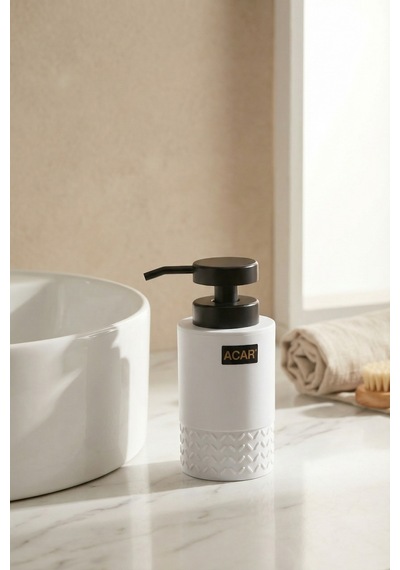 Marissa Sıvı Sabunluk Beyaz - 370 Ml Beyaz