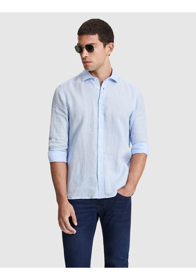 Pierre Cardin Erkek Açık Mavi Gömlek Desenli 50320945-vr003