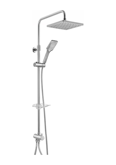 Eca Tiera Teleskobik Kolonlu Banyo Tepe Duş Sistemi Kare Takım 102158042 Krom