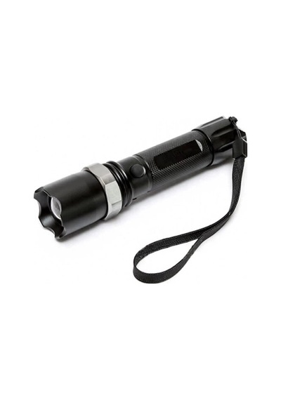Km-110 Profesyonel Şarjlı El Feneri Ledli+flashlight+zoom Özellikli Atlı 6 Parça Full Set