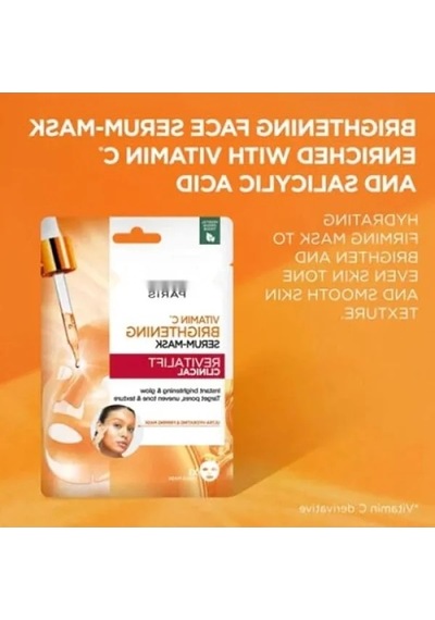 Aydınlatıcı C Vitamini Serum Etkili Maske - Anında Etki