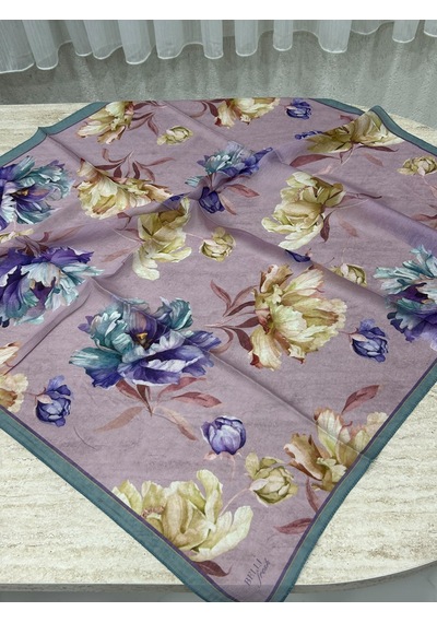 Zeylin Belli Fresh Rozy Eşarp 5286-16 Çok Renkli