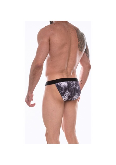 Erkek Desenli Slip Çamaşır Çok Renkli