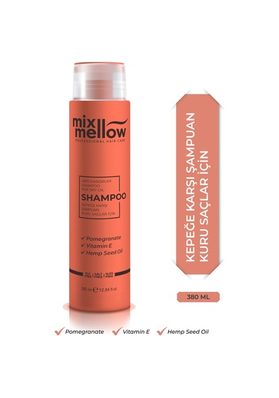 Kepeğe Karşı Şampuan Kuru Saçlar İçin - Dandruff Shampoo For Dry Oil 380ml