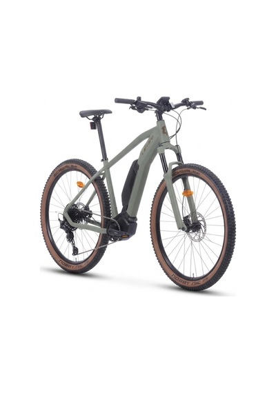 Carraro Kifuka E7 27.5 Elektrikli Bisiklet 504w 11 Vites E-mtb Nikel Gri Kahve Siyah 44 Kadro