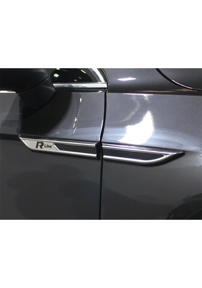 Vw Passat B8.5 R-line Çamurluk Çıtası 4prç Abs Krom 2019 Ve Sonrası
