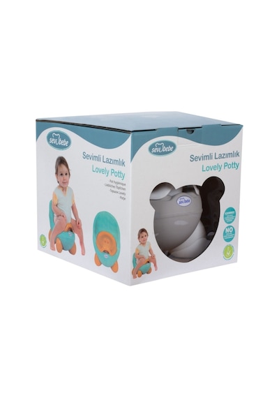 Sevi Bebe Sevimli Lazımlık Gri