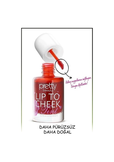 Pretty Beauty Lip To Cheek 10ml. Pb-911 Strawberry 01