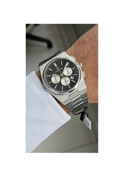 Rym-280268-cr Quartz Erkek Kol Saati - Çelik Kasa Ve Safir Cam - 2 Yıl Garanti Ss-bk-w Gümüş
