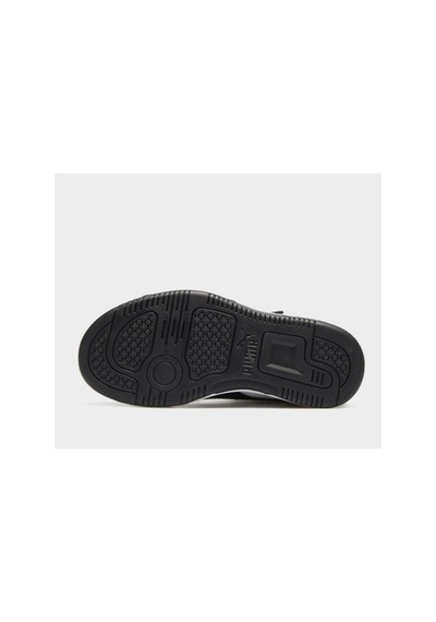 Puma Rebound Slam Mid Ac+ps 408801 01 Unisex Çocuk Sneaker Ayakkabı Beyaz Siyah 28-35 Beyaz - Siyah
