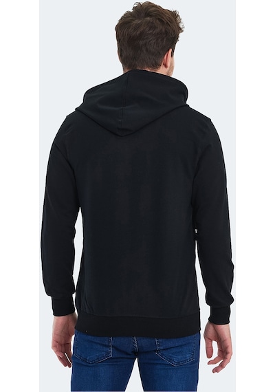 Slazenger OZZY IN Erkek Sweatshirt Siyah