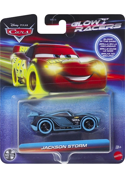 Disney Pixar Cars Glow Racers Jackson Storm Hpg76 Hpg82 Çok Renkli