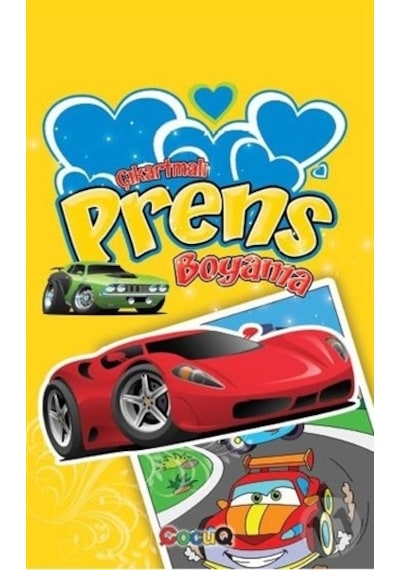 Çıkartmalı Prens Boyama (4 Kitap Takım)/Kolektif