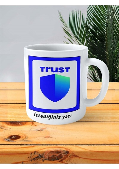 Trust Wallet Baskılı Kupa Bardak Kişiye Özel Desen 3 Çok Renkli