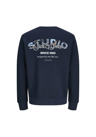 Jack & Jones Jack&jones Jjyuki Back Erkek Çocuk Sweatshirt 12279593 Lacivert