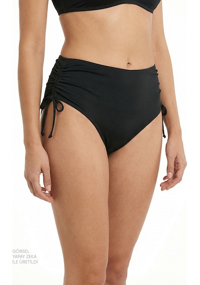 Penti Siyah High Ring Bikini Altı