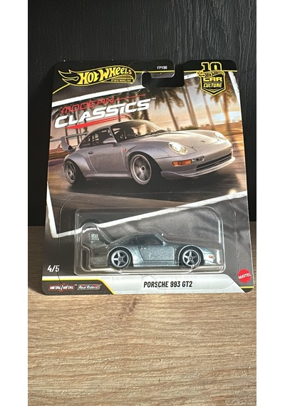 Hot Wheels Premium Porsche 993 Gt2 Gri