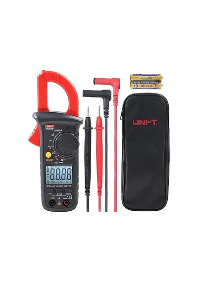 Akım Ölçüm Pensesi, Ut200b+ Akım Pensesi Ac Akım True Rms Akım Ölçüm Cihazı Otomatik Ranging Ac/dc Gerilim, Ac Akım, Direnç, Diyot, Kapasite, Süreklilik İçin Canlı Tel Algılama