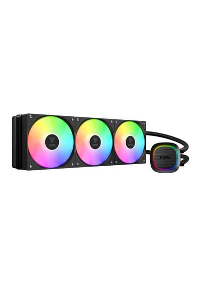Gamdıas Aura Gl360 V2, 360mm, Rgb, 3 Fanlı, Cpu Sıvı Soğutma Tek Renk