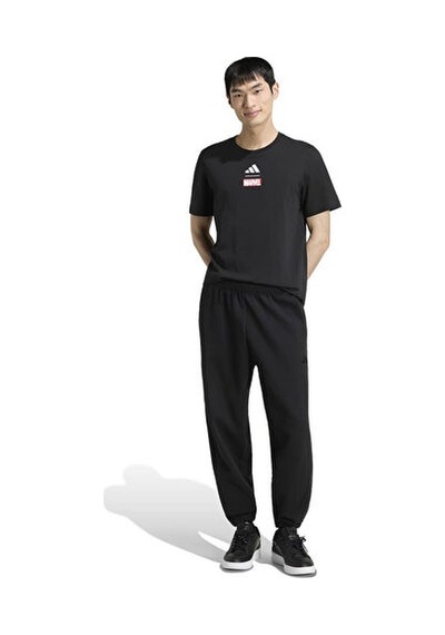 Adidas M Marvel Spıder-man Graphıc T Erkek Günlük Tişört Kr3609 Siyah