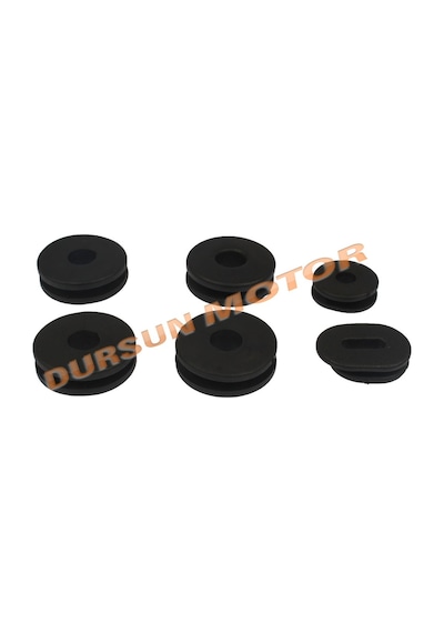 Mondial Mr Vulture Mcx 150 Yan Kapak Lastiği 6'Lı Set