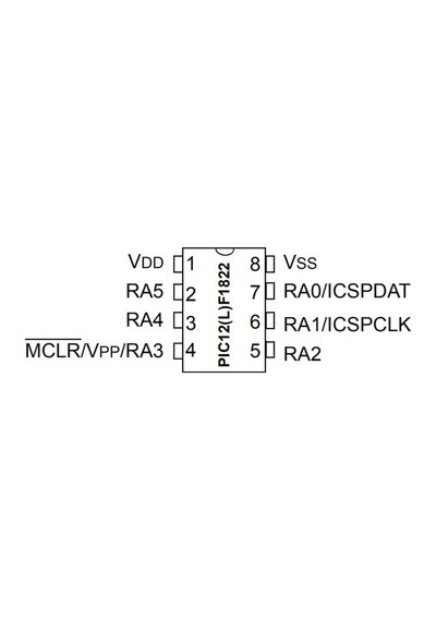 Pıc12F1822 I/Sn Soıc-8 Smd 8-Bit 32Mhz Mikrodenetleyici