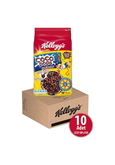 Kellogg's Coco Pops Çokotop 10 x 200 G