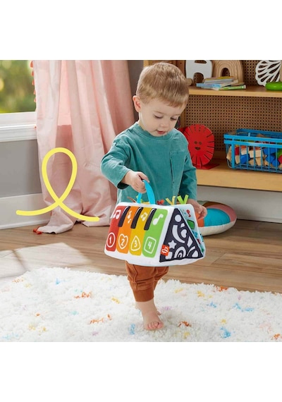 Fisher-price Işıklı Ve Müzikli Yumuşak Piyano Hnd54