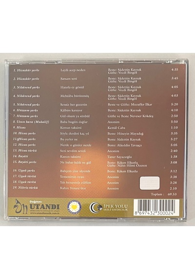 Çiğdem Kırömeroğlu Canımdan Nefesler Cd Orjinal Dönem Baskı