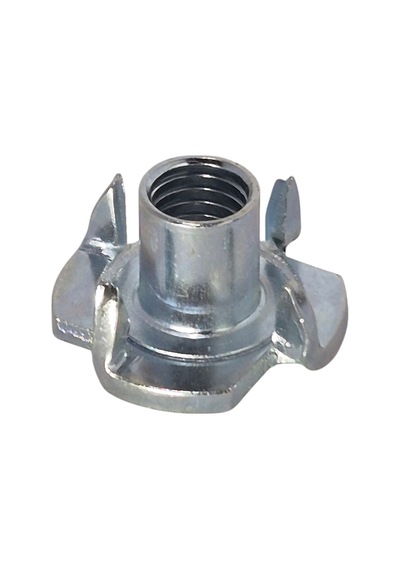 M6 Ağaç Somunu 6mm Tırnaklı Ahşap Çakma Somun -20 Adet 6