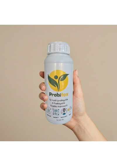 Probitox Probiyotik İçecek 500 Ml Canlı Kültürlü Prebiyotik Bitkisel Konsantre Sıvı
