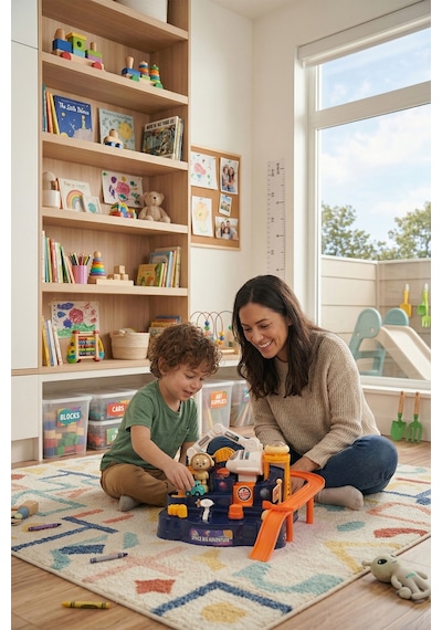 Ogi Mogi Toys 4 Düğme Kontrollü Uzay Macerası Oyun Seti