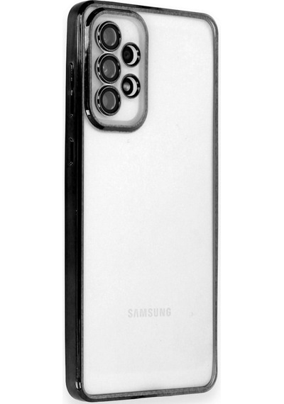 Samsung Galaxy Uyumlu A04s Kılıf Razer Lens Çerçeveli Silikon Kapak