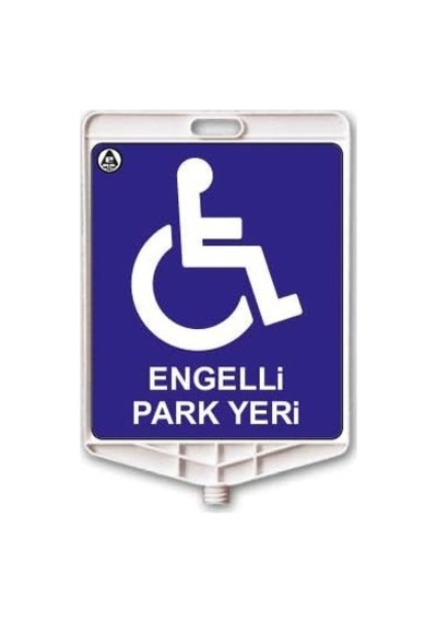 Fm Trafik Dikdörtgen Uyari Levhasi Engelli Park Yeri