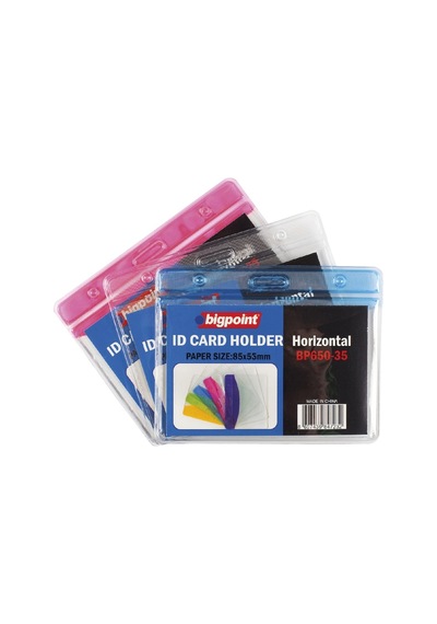 Bigpoint Korumalı Kart Poşeti Yatay Mavi 85x55mm 10'lu Poşet