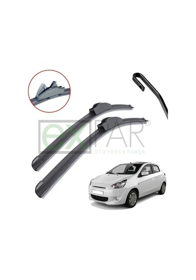 Mitsubishi Space Star Ön Cam Silecek Süpürgesi Takımı 2013 - 2015 Spacestar Ön Silecek Takımı
