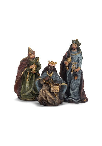 Kurt S. Adler Kurt Adler 9,5 Cm Reçine, 7 Parça Doğum Seti, Noel İçin Çoklu 1