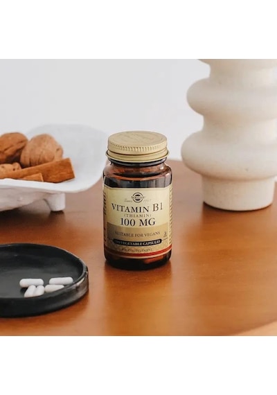 Solgar Vitamin B1 Thiamin 100 Mg 100 Kapsül 2 Adet